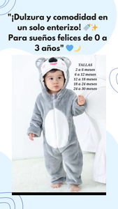 "¡Abriga a tu peque con amor! 🧸❄️ Enterizos de felpa antialérgica para un invierno calientitos❤️"
